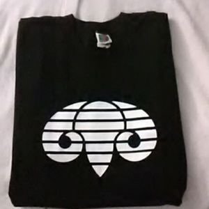 Ramco Screeed Logo Black t-shirt XL EUC